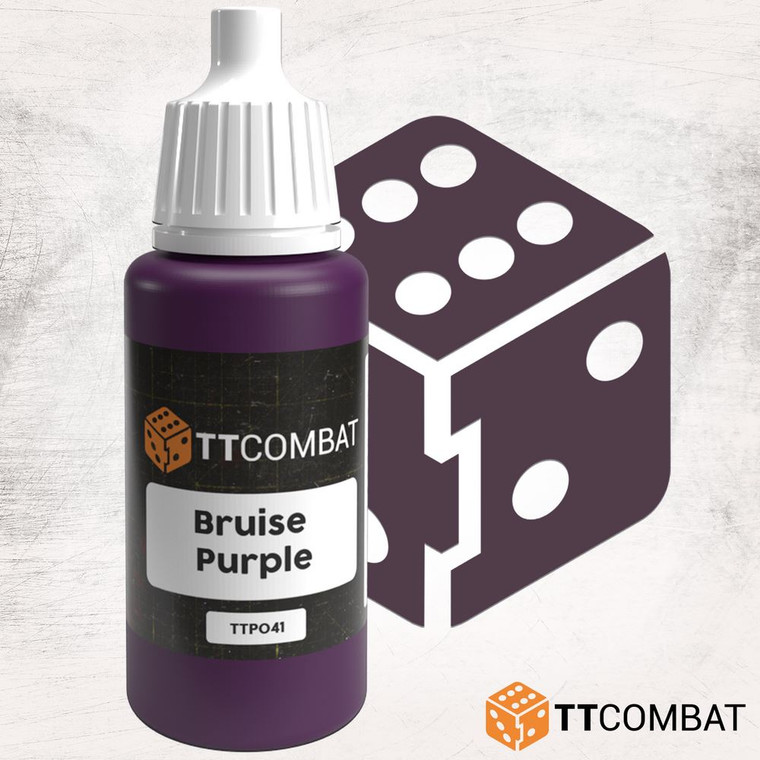 TTCombat 17ml Acrylic Paint - Bruise Purple