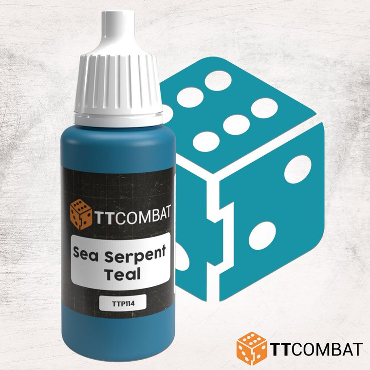 TTCombat 17ml Acrylic Paint - Sea Serpent Teal