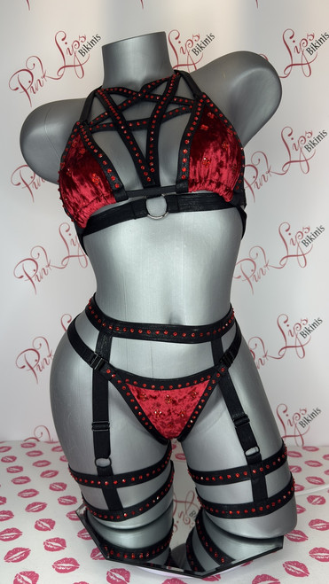 Luxury Swarovski Lingerie, Made In Canada