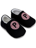 Angle view of Personalised Bold Baby Shoes