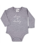 Olivia Loves Daddy personalised onesie