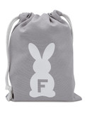 Bunny with Letter Personalised Mini Egg Bag