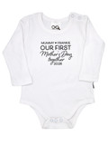 Personalised First Mother's Day Onesie