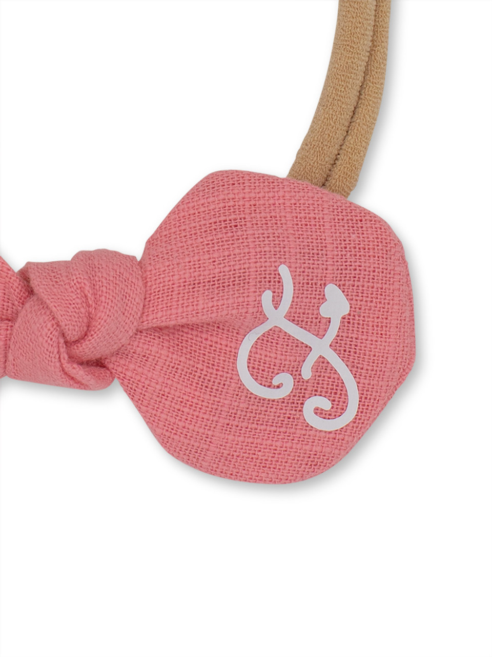 Knot Bow Heart Letter Personalised Headband