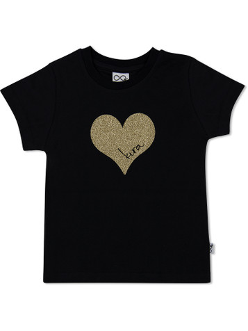 Name in a Heart Personalised Onesie/T-shirt Name in a Heart Personalised Onesie/T-shirt