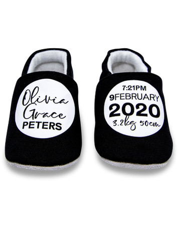 personalised baby shoes
