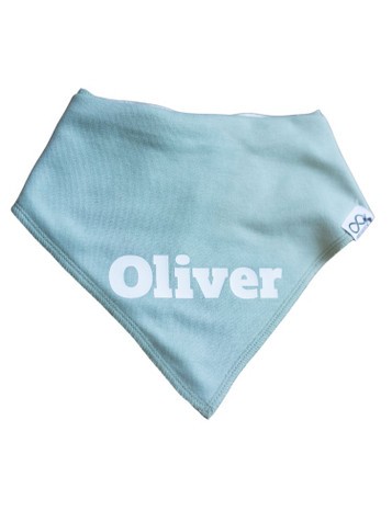 Oversized Name Personalised Baby Bib