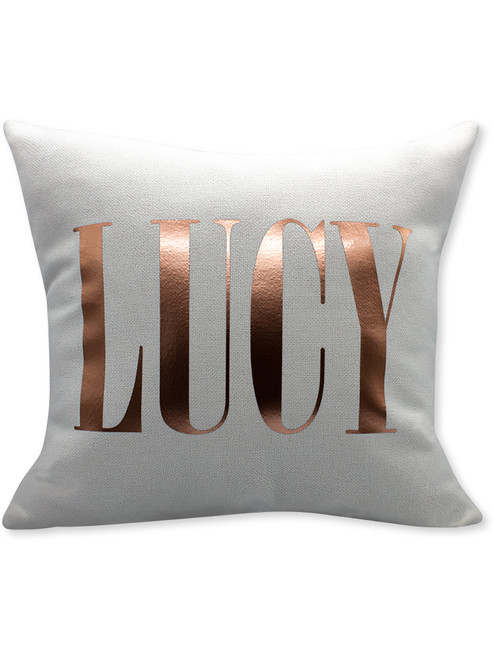 personalised name pillow