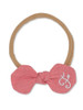 Knot Bow Heart Letter Personalised Headband