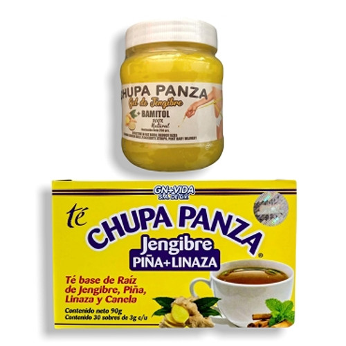 25993 - Te Chupa Panza Jengibre Piña + Linaza 90 g - BOX