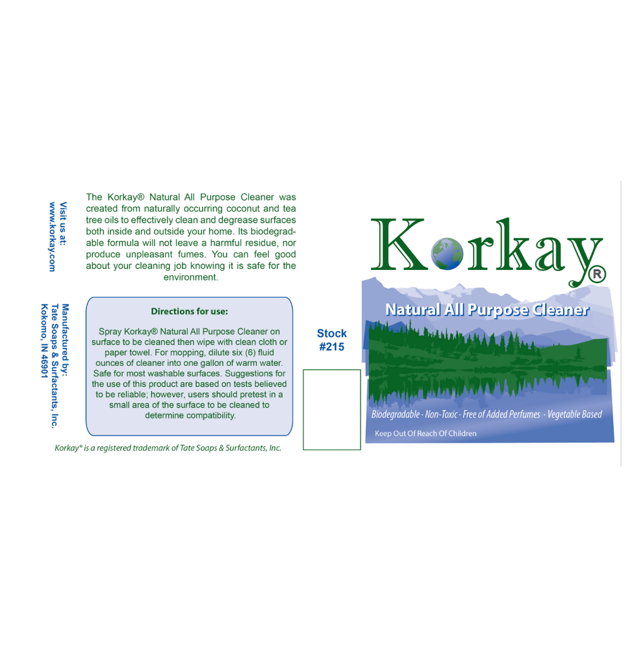 Korkay Natural All Purpose Cleaner