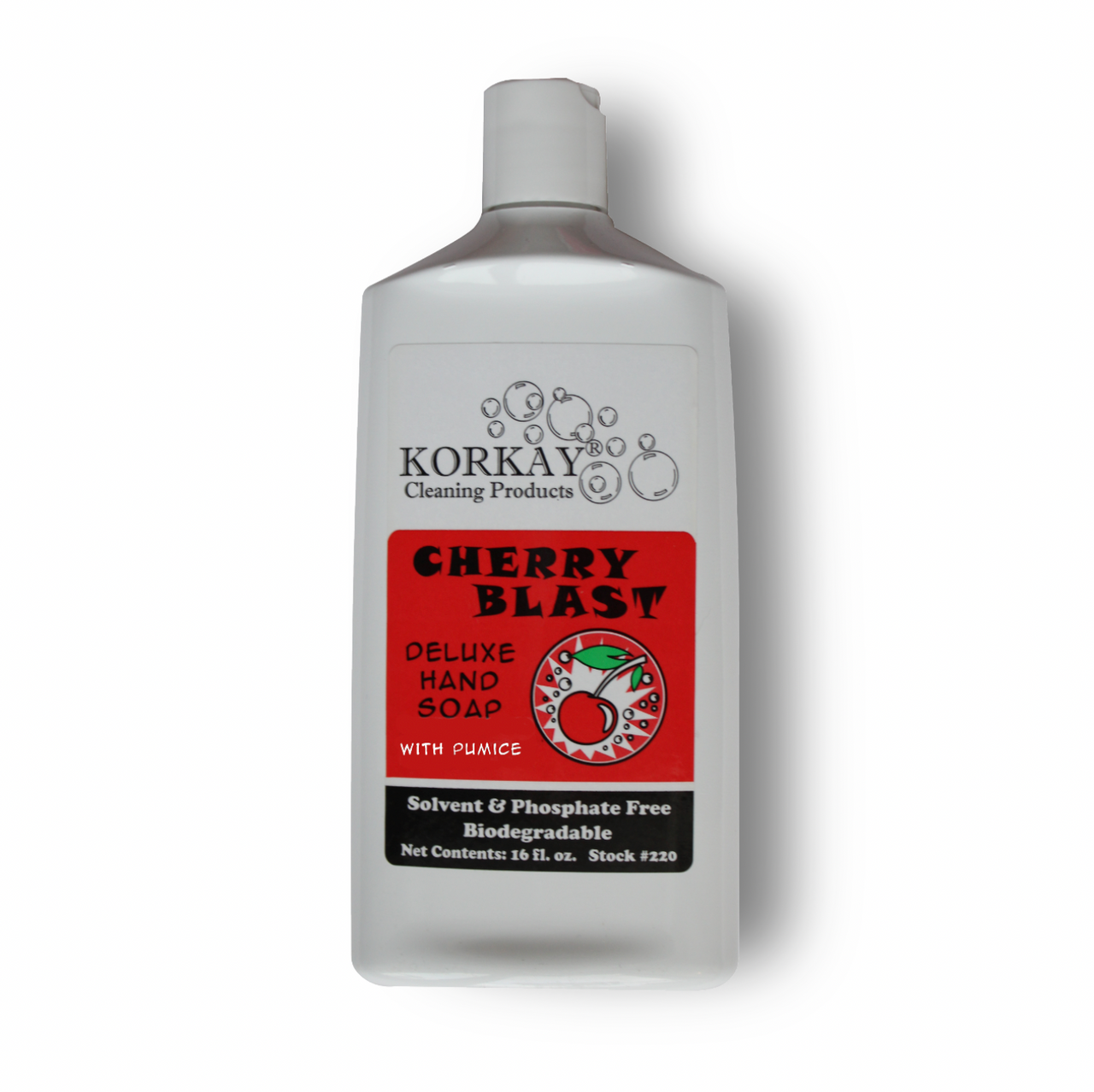 Korkay Cherry Blast Hand Soap - With Pumice