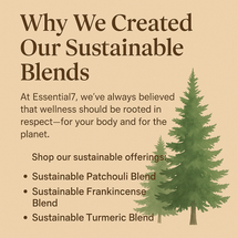 Sustainable Essential Oil Blends Sustainable Essential Oil Blends