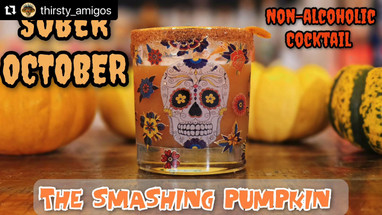 Sober October Mocktail: Smashing Pumpkin (Easy Fall Sip) Sober October Mocktail: Smashing Pumpkin (Easy Fall Sip)