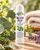 Essential7 Breathe Deep aromatherapy inhaler featuring a botanical essential oil blend with eucalyptus, lavender, peppermint and pine, displayed with fresh greenery and lavender on a natural wood background.