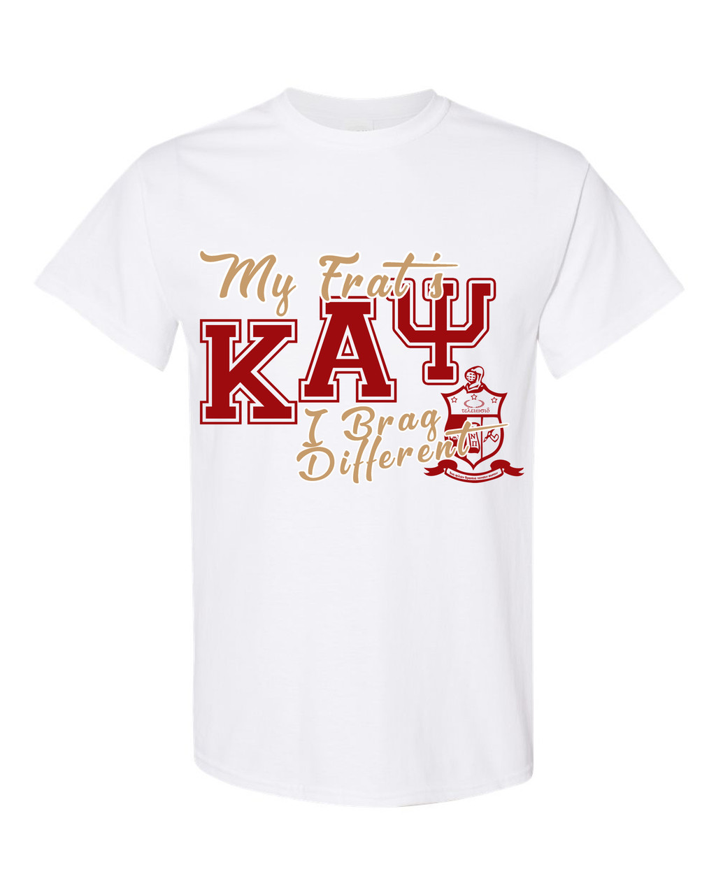 Deference Clothing® compatible Kappa Psi Chapter 64 Brag Different T-Shirt