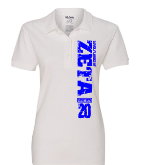 Deference Clothing® compatible with Zeta Phi Beta Clothing® Chapter 79 Aero Polo