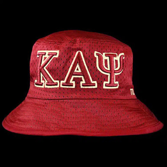 G1945C-KAPPA ALPHA PSI  EMBROIDERED HAT CRIMSON_CREAM 850