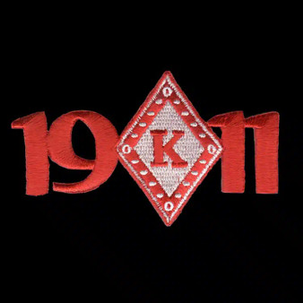 G1335-KAPPA ALPHA PSI FOUNDING MASCOT EMBLEM DIAMOND K 215