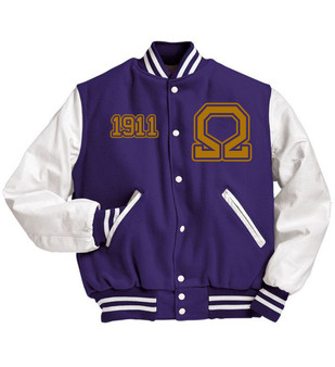 Deference Clothing® compatible with Omega Psi Phi Clothing® Chapter 17 Varsity Jacket