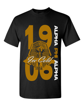 Deference Clothing® compatible with Alpha Phi Alpha Clothing® Chapter 26 19-Mascot T-Shirt Deference Clothing® compatible with Alpha Phi Alpha Clothing® Chapter 26 19-Mascot T-Shirt