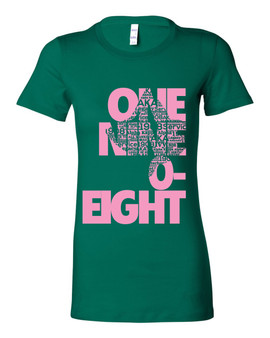 Deference Clothing® compatible with Alpha Kappa Alpha Clothing® Chapter 45 19SPELLED T-Shirt Deference Clothing® compatible with Alpha Kappa Alpha Clothing® Chapter 45 19SPELLED T-Shirt