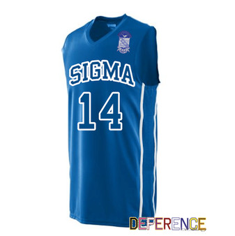 Deference Clothing® compatible with Phi Beta Sigma Clothing® Chapter 48 Basketball Jersey