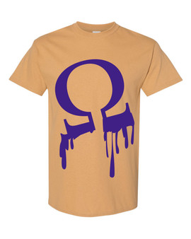 Deference Clothing® compatible with Omega Psi Phi Clothing® Chapter 68 Bleeding T-Shirt