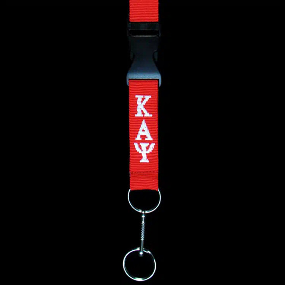 G1805-1-KAPPA ALPHA PSI WOVEN LANYARD W BREAK AWAYM 350