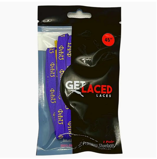 Omega Psi Phi Get Laced® Shoe Laces