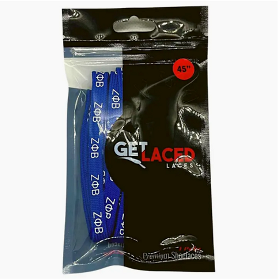 Zeta Phi Beta Get Laced® Shoe Laces