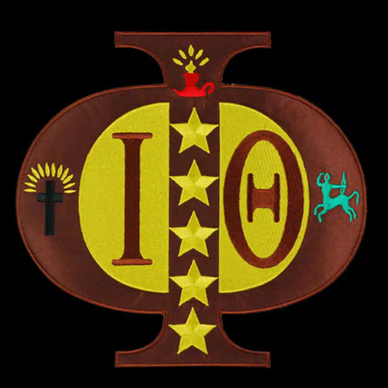 Deference Clothing® 63 G1662-IPT 5″W Tackle Twill Swag Emblem W/Heat Seal Backing