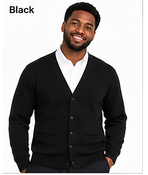 Unisex Varsity Cardigan – 5-Button Sweater with Pockets