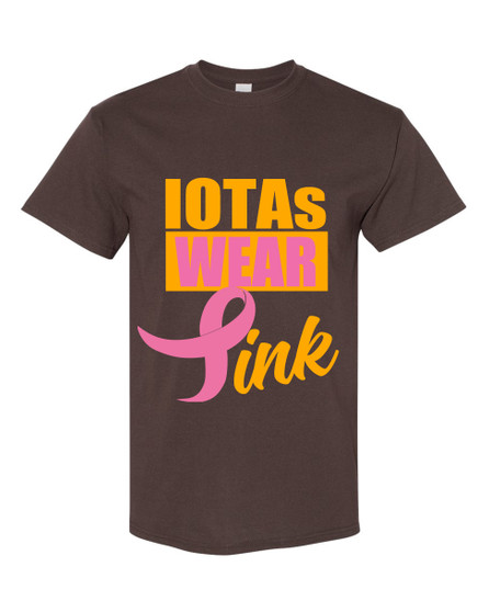 Deference Clothing® compatible with Iota Phi Theta Clothing® Chapter 11 Breast Cancer T-Shirt