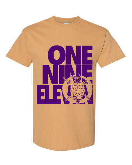 Deference Clothing® compatible with Omega Psi Phi Clothing® Chapter 45 19SPELLED T-shirt