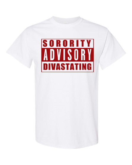Deference Clothing® Delta Sigma Theta Clothing® Chapter 8 Advisory T-Shirt