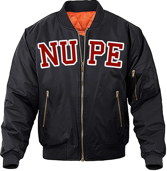 Deference Clothing® compatible with Kappa Alpha Psi Clothing® Chapter 58 Nupe Bomber Jacket