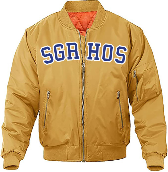 Deference Clothing® compatible with Sigma Gamma Rho Clothing® Chapter 58 SGRHOs Bomber Jacket