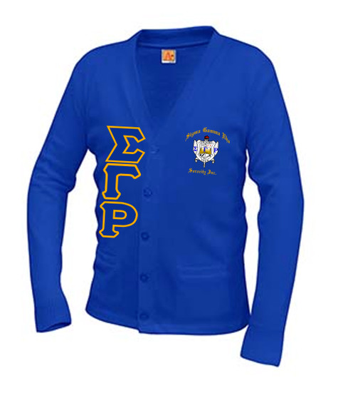 Deference Clothing® compatible with Sigma Gamma Rho Clothing® Chapter 62 Aplus Cardigan