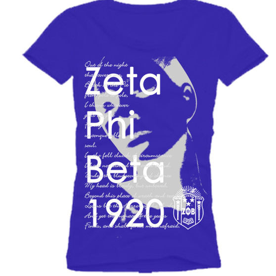 Ships Out Today!!! Zeta Phi Beta Clothing® Chapter 50 Advisory T-Shirt