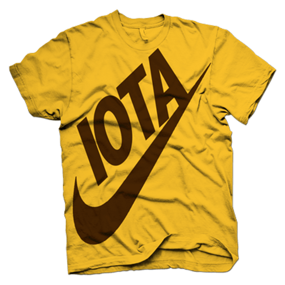 Ships Out Today!!! Iota Phi Theta Swoosh Vert T-Shirt