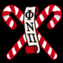 G964-KAPPA ALPHA PSI 10 1_2″T PHI NU PI CANE Emblem W_Heat Seal Backing 975