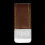 Deference Clothing® 63 G1684-IPT Leather Money Clip W/Laser Engraved Logo Deference Clothing® 63 G1684-IPT Leather Money Clip W/Laser Engraved Logo