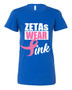 Deference Clothing® compatible with Zeta Phi Beta Clothing® Chapter 11 Breast Cancer T-Shirt