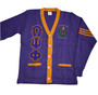 Deference Clothing® compatible with Omega Psi Phi Clothing® Chapter 38 Varsity Cardigan