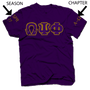 Deference Clothing® compatible with Omega Psi Phi Clothing® Chapter 66 Crossing Shirt