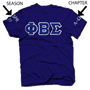 Deference Clothing® compatible with Phi Beta Sigma Clothing® Chapter 66 Crossing Shirt