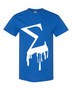 Deference Clothing® compatible with Phi Beta Sigma Clothing® Chapter 68 Bleeding T-Shirt