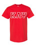 Deference Clothing® compatible with Kappa Alpha Psi Clothing® Chapter 76 Fully Customized Crossing T-Shirt