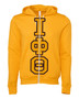 Deference Clothing® compatible with Iota Phi Theta Clothing® Chapter 77 Fully Customized Mega Varsity Zip Up Hoodie